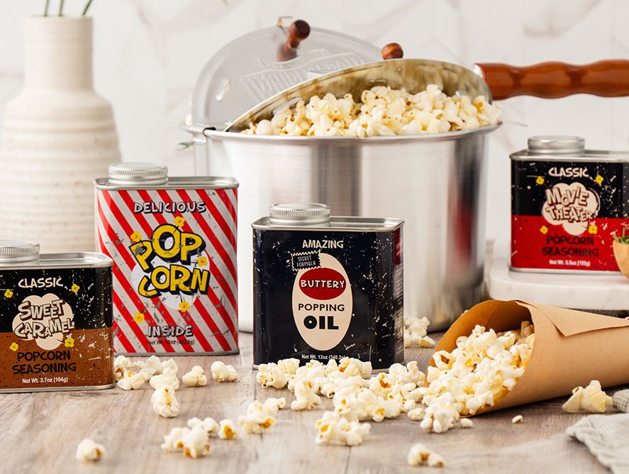 Whirley-Pop Popcorn Retro Gift Sets