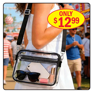 Clear Concert Bag