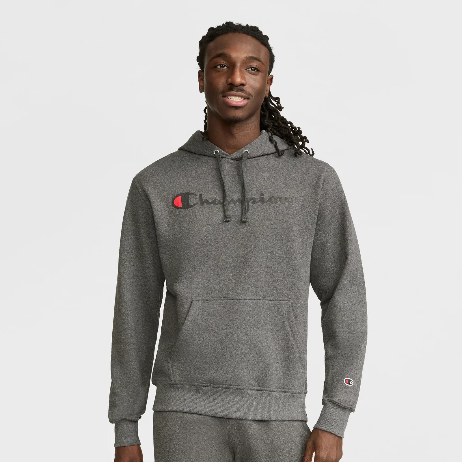 Image of Powerblend Hoodie, Full Script Logo