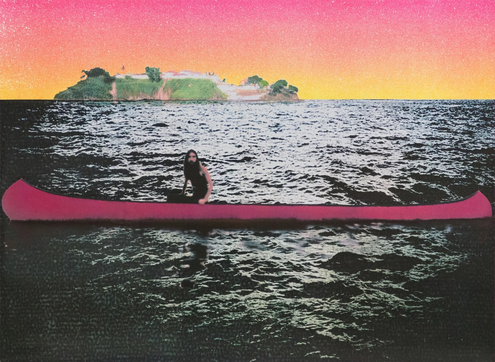 Peter Doig, Canoe Island, 2000
