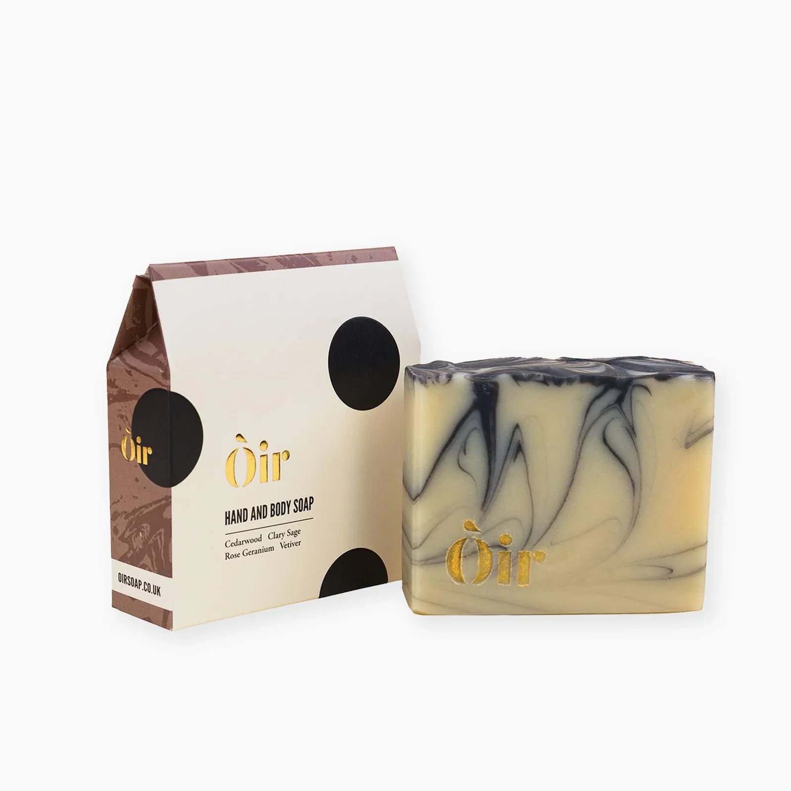 Image of OIRS0005 - Cedarwood, Clary Sage, Rose Geranium, Vetiver Soap