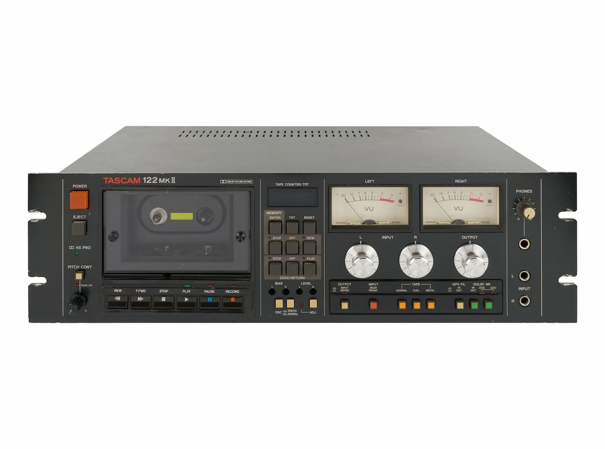 TASCAM 122 MKII Cassette Deck