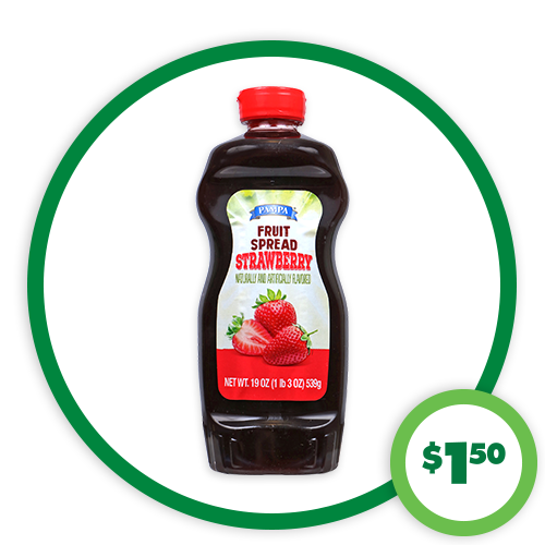 $1.50 Strawberry Fruit Spread, 19-oz.