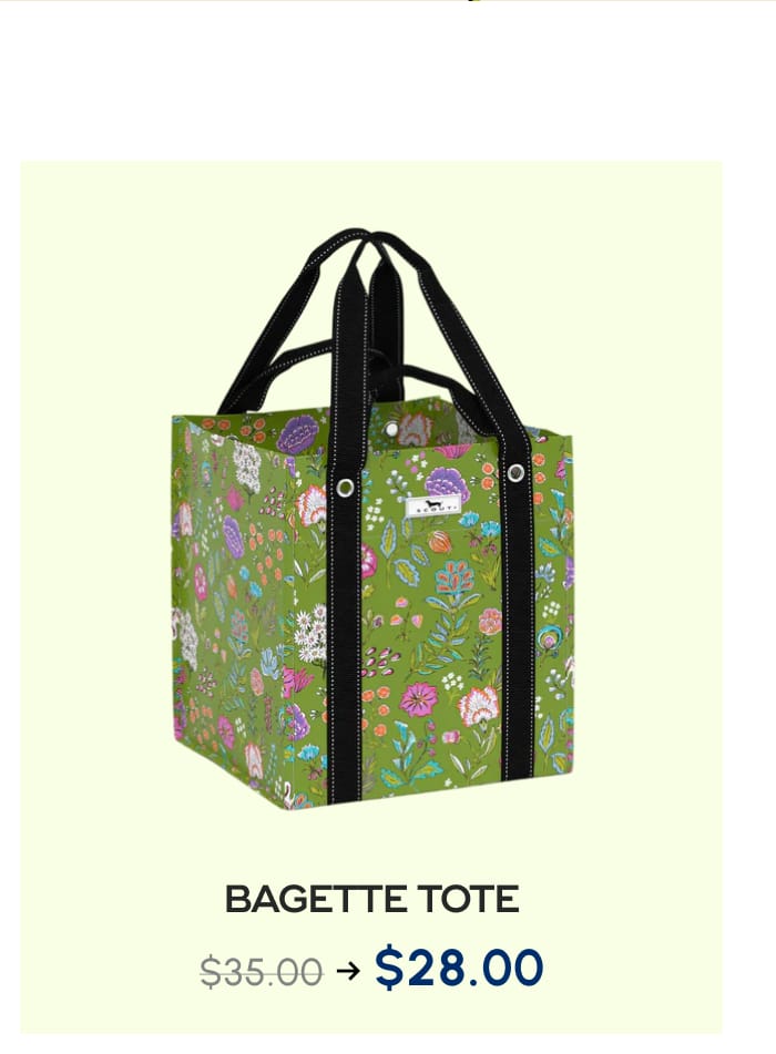 BAGETTE TOTE. $35.00 → $28.00