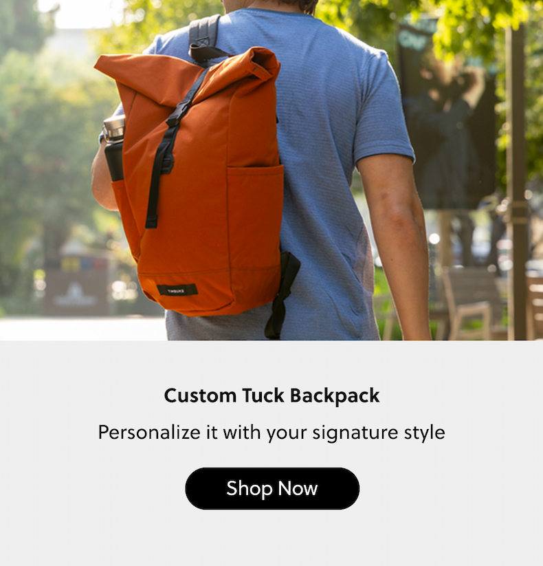 Custom Tuck Backpack