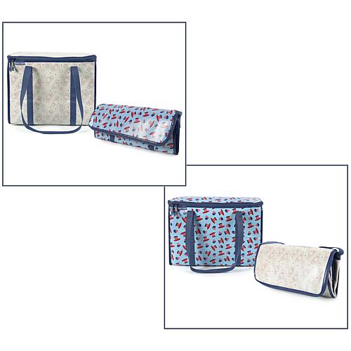 West Loop 2-Pack Insulated Patriotic Super Shoppers