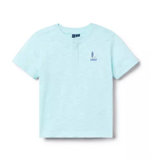 Surfboard Henley Tee
