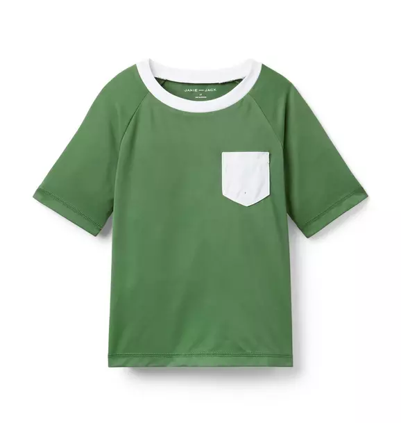 Recycled Pocket Rash Guard