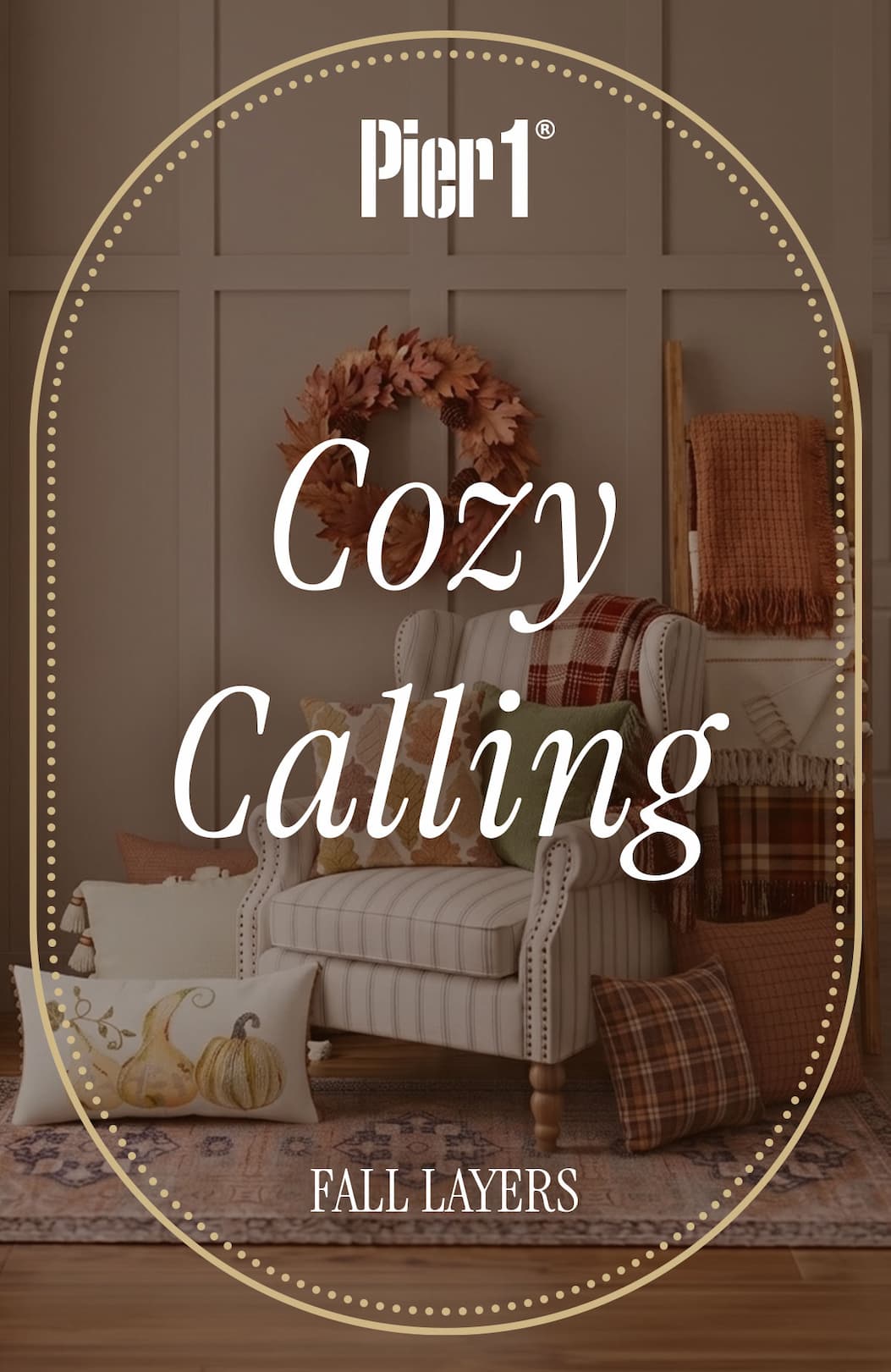 Cozy calling - 20% off textiles