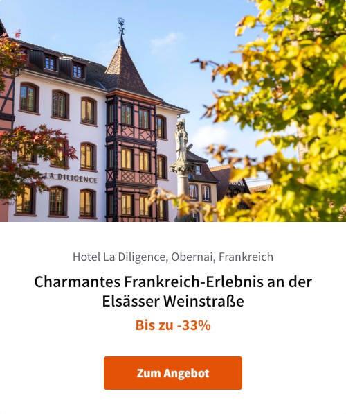Charmantes Frankreich-Erlebnis an der Elsässer Weinstraße