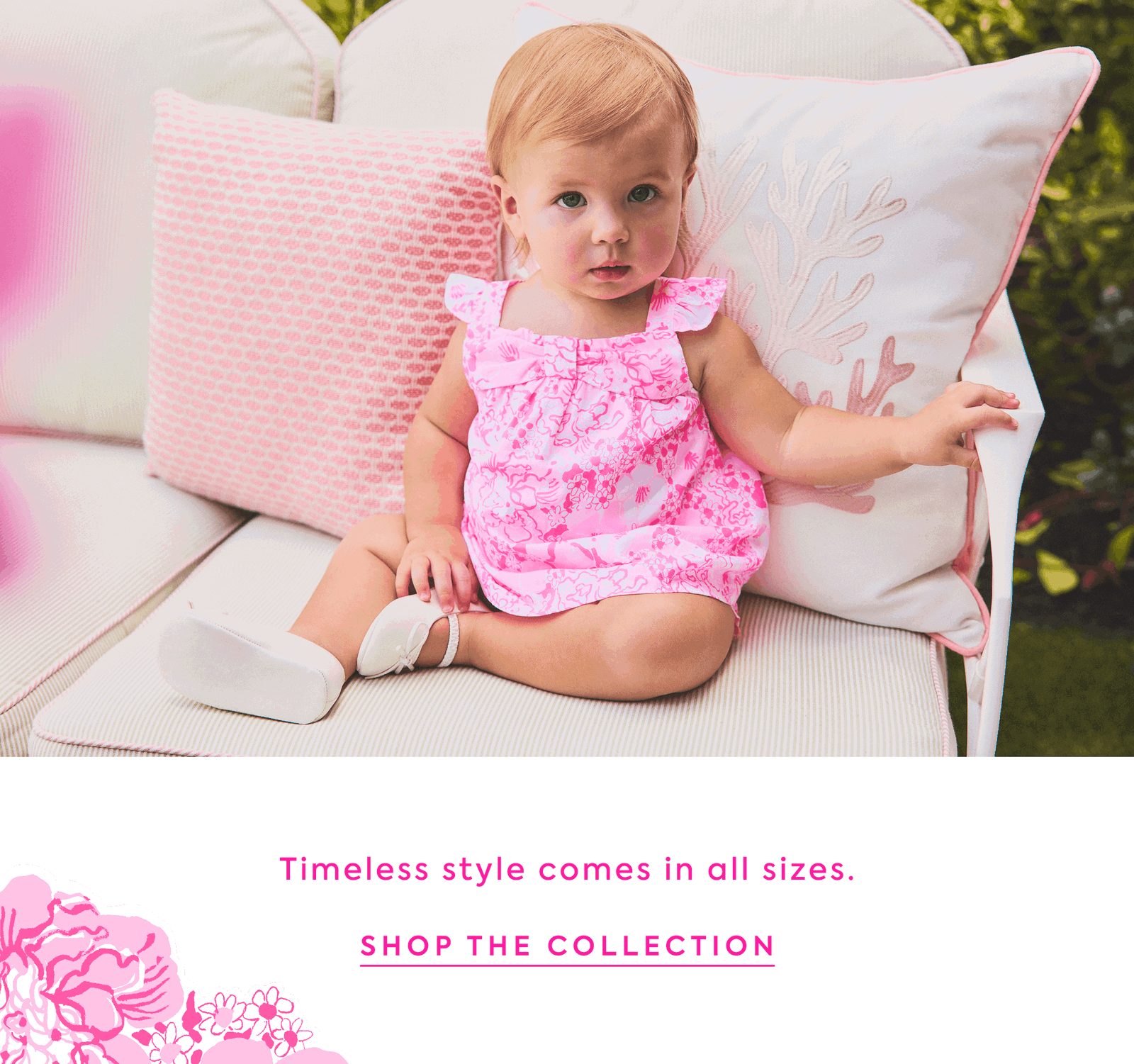 Timeless style comes in all sizes.