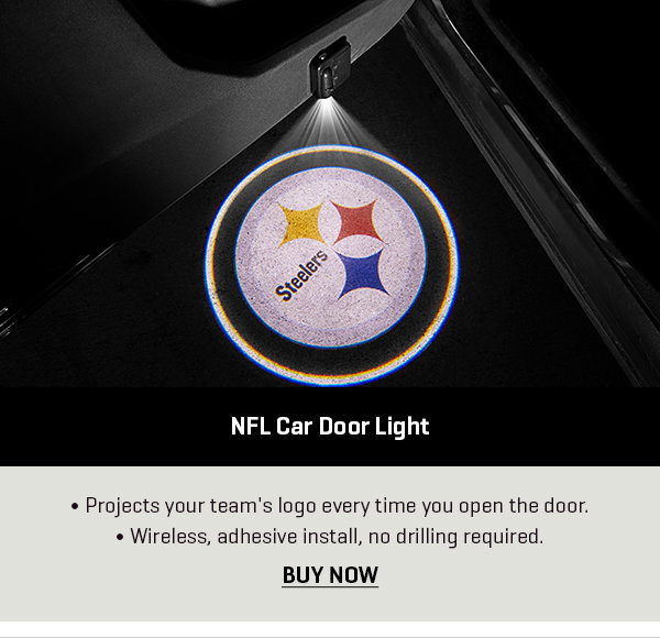 NFL Car Door Light