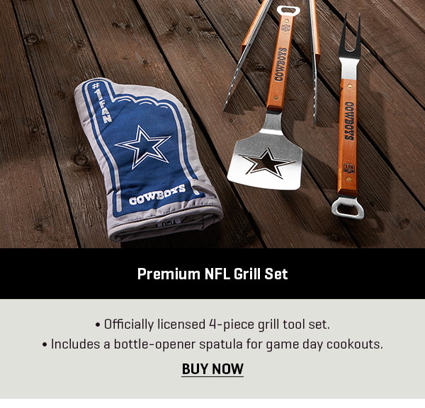 Premium NFL Grill Set