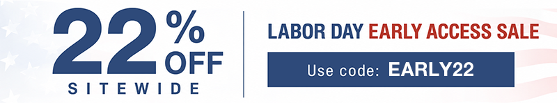 Labor Day Early Access! Get 22% off sitewide