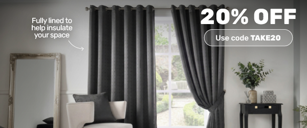 20% OFF with code TAKE20. Fully lined