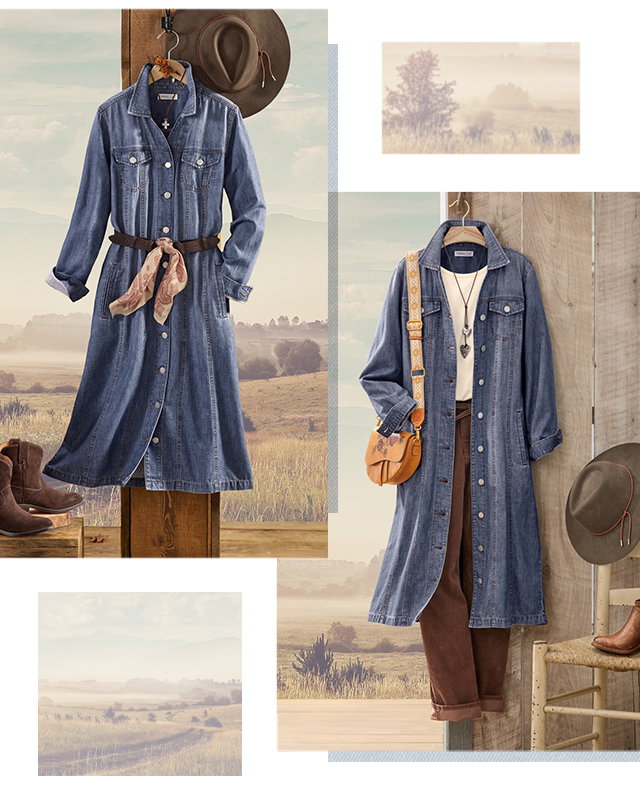 New Roads Shirtdress