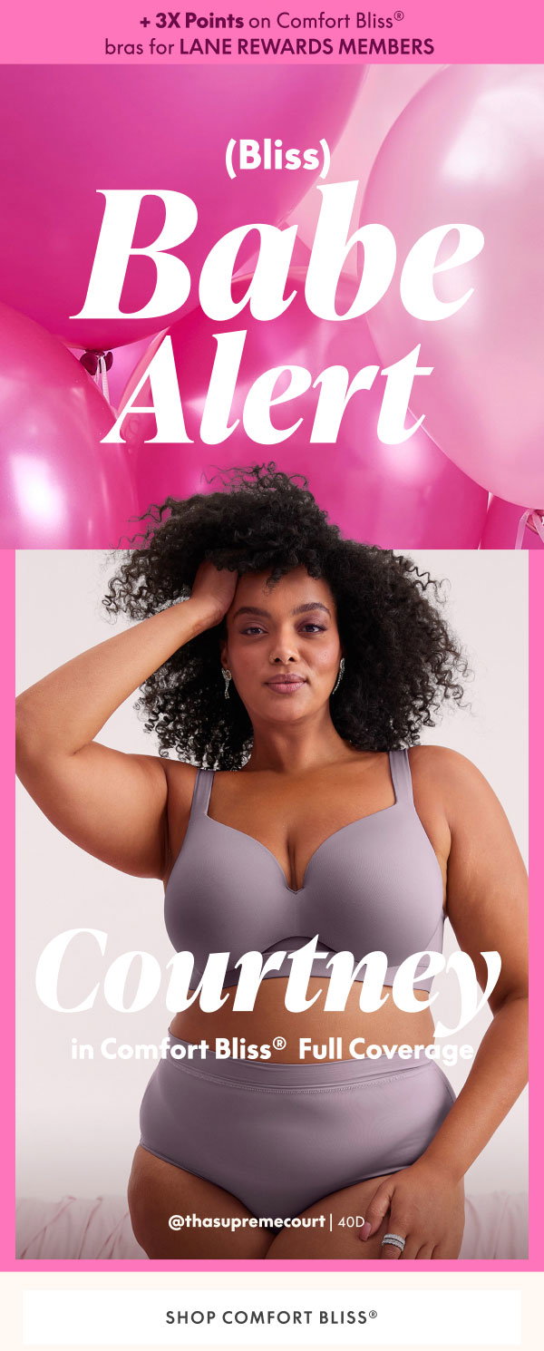 Comfort Bliss Bras $29.50 | Other Bras $39.50
