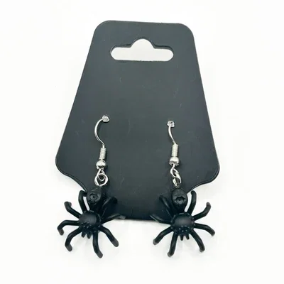 Halloween Spider Earrings