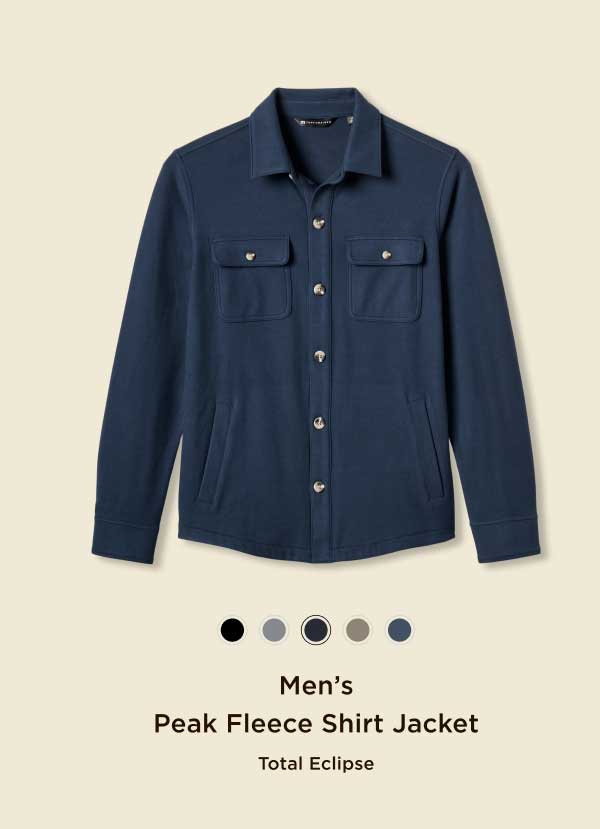 Peak Fleece Shirt Jacket 