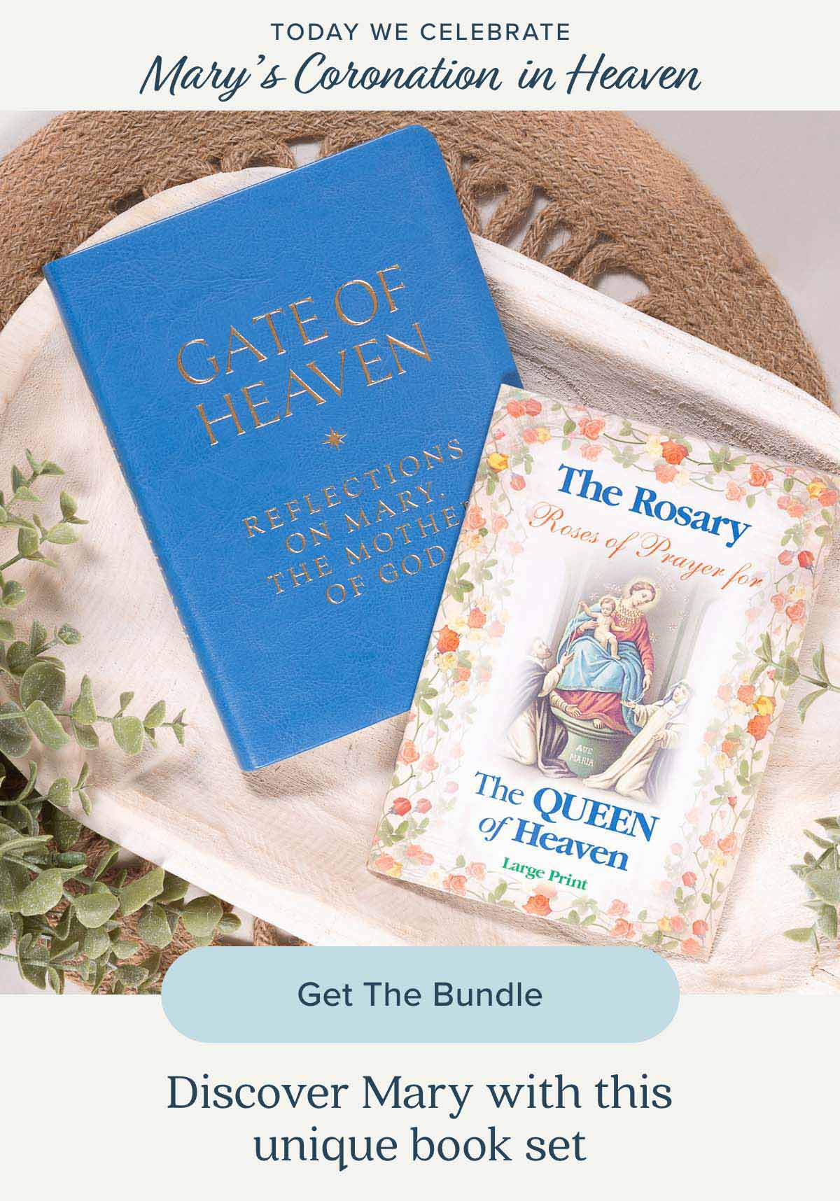 Today, we celebrate Mary's Coronation in Heaven. Discover Mary with this unique book set. Get The Bundle