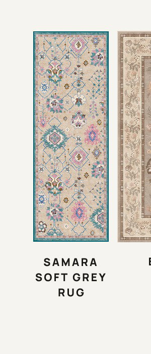 Samara Soft Grey Rug 