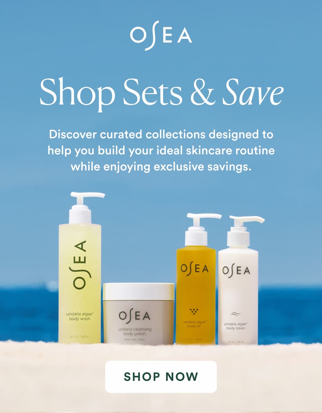 Discover curated collections designed to help you build your ideal skincare routine while enjoying exclusive savings.