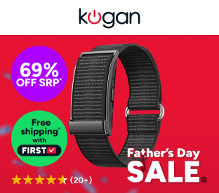 Kogan Kloop Smart Band Fitness and Sleep Tracker (Obsidian) Product Image