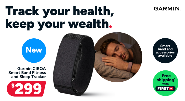 Garmin CIRQA Smart Band Fitness and Sleep Tracker 