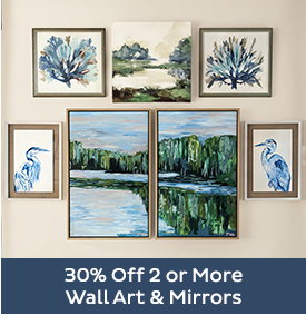 30% Off 2 or More Wall Art & Mirrors