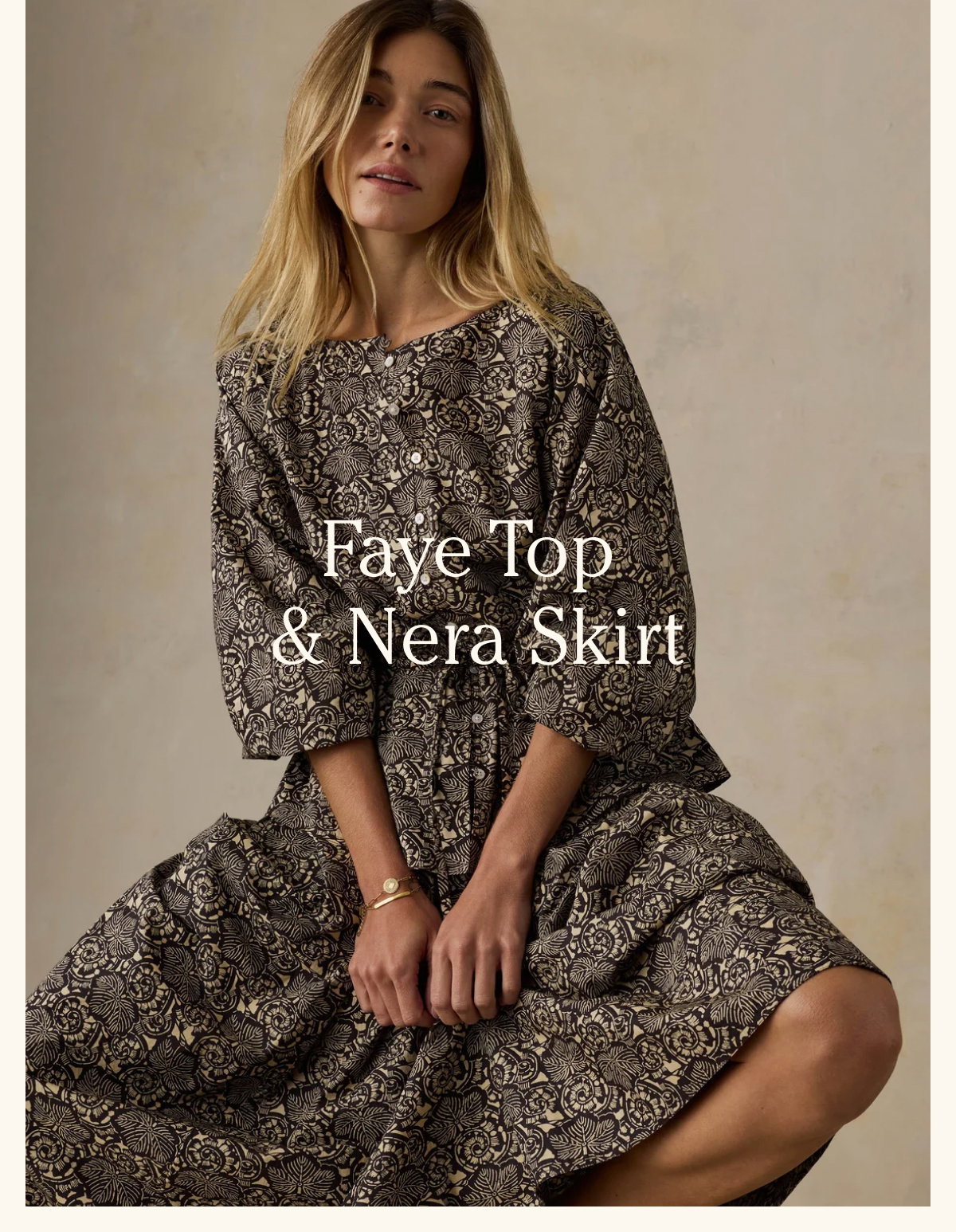 Faye Top & Nera Skirt