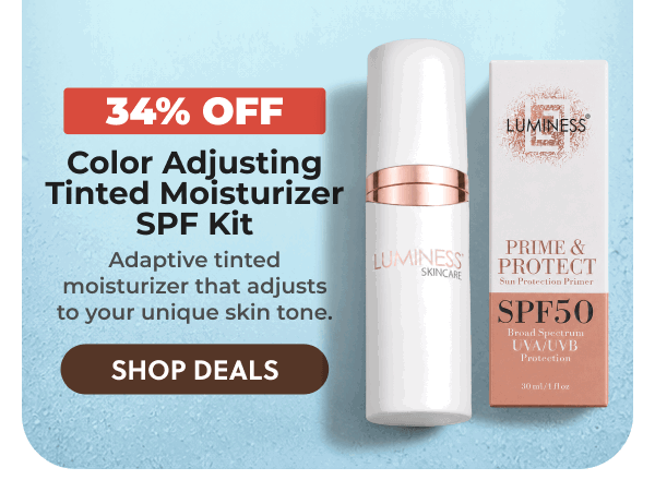 COLOR ADJUSTING TINTED MOISTURIZER SPF KIT
