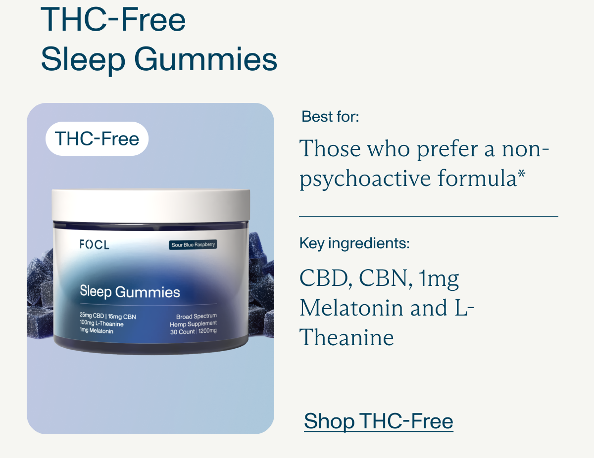 THC-Free Sleep Gummies