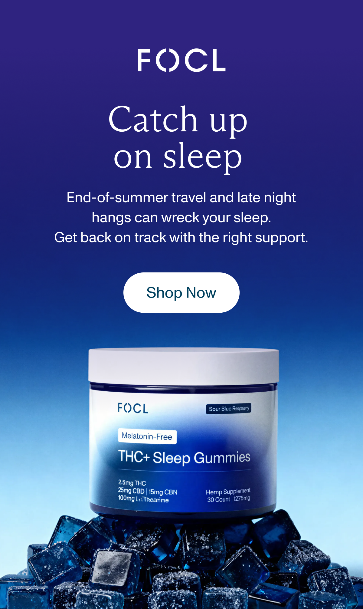 Catch up on sleep
