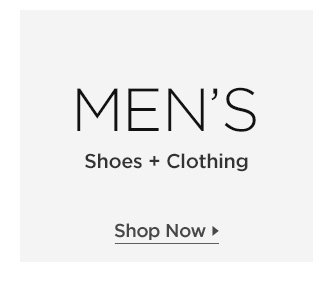 Shop Men's Shoes + Clothing