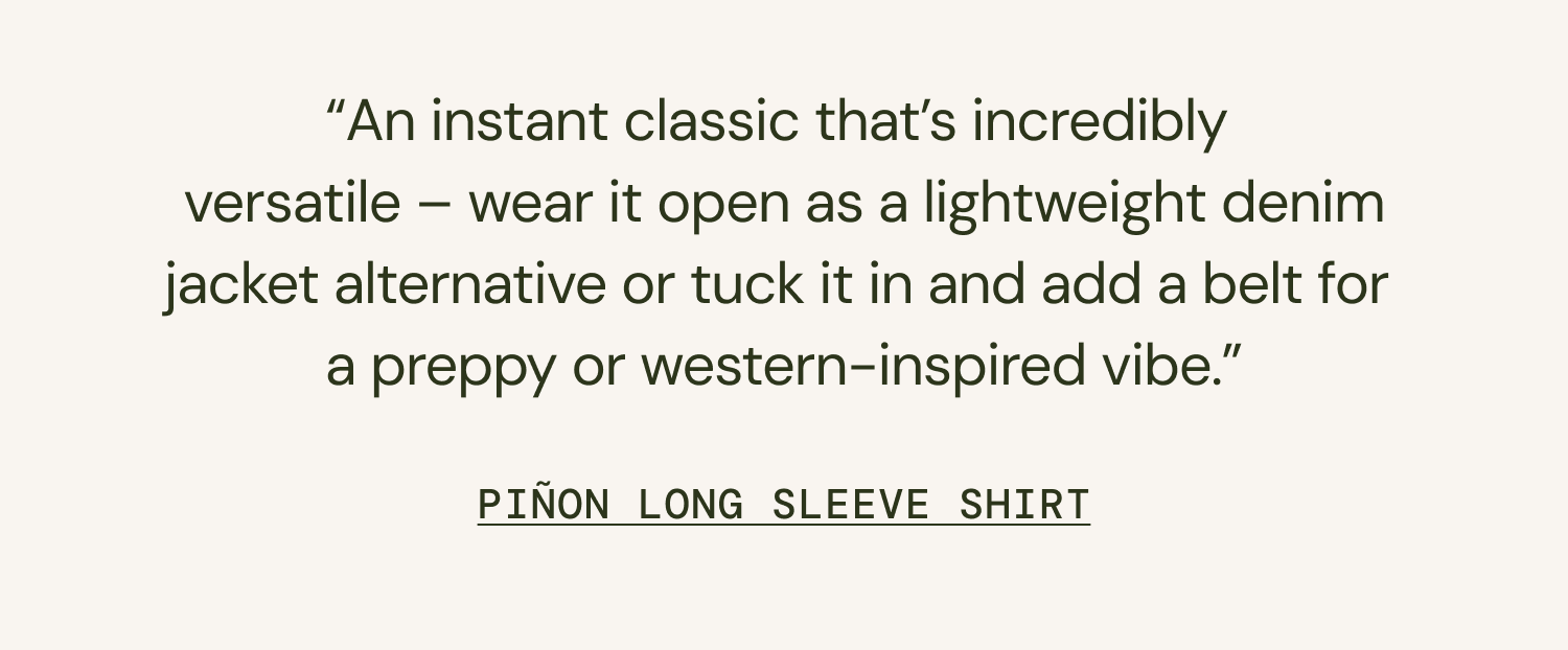 Women's Piñon Soft Denim Shirt