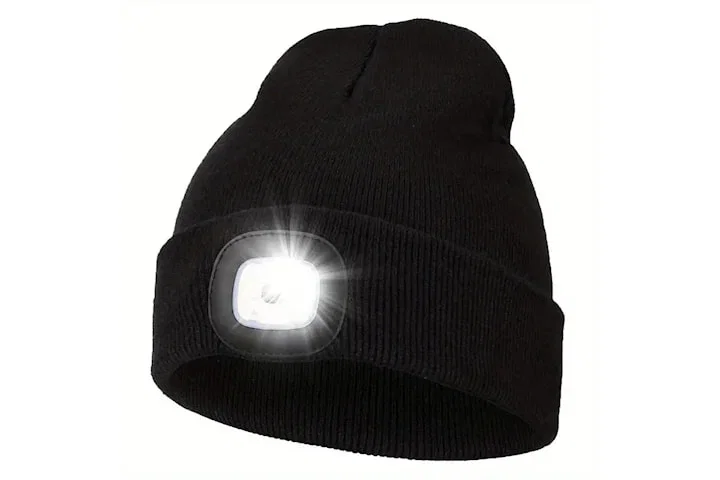 Mössa med LED-lampa 5 Fäger