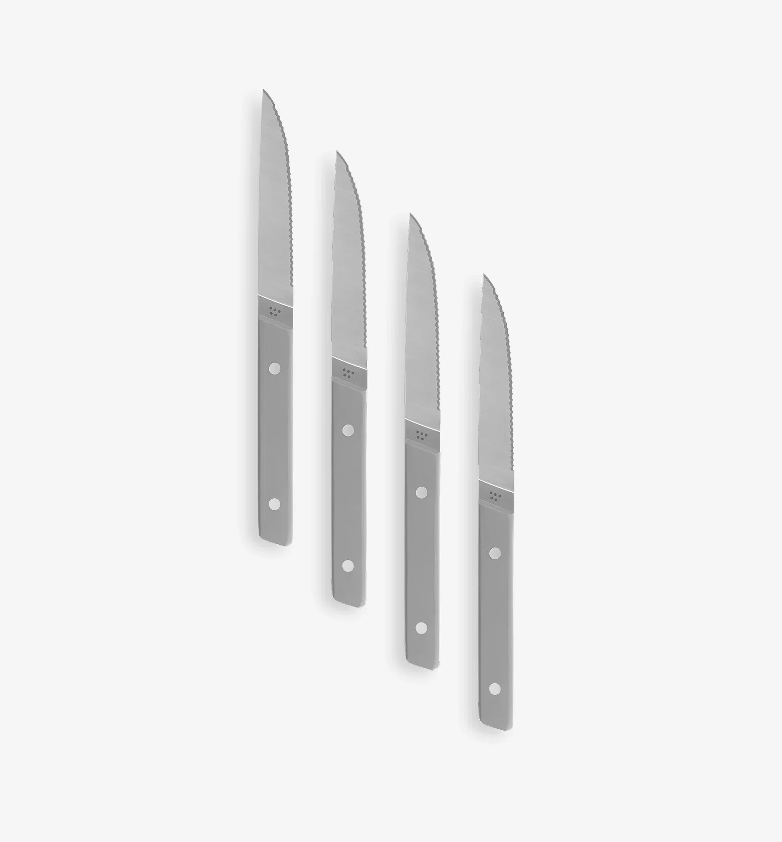 Image of 4-Piece Serrated Steak Knives (German Steel) - Final Sale - Gray