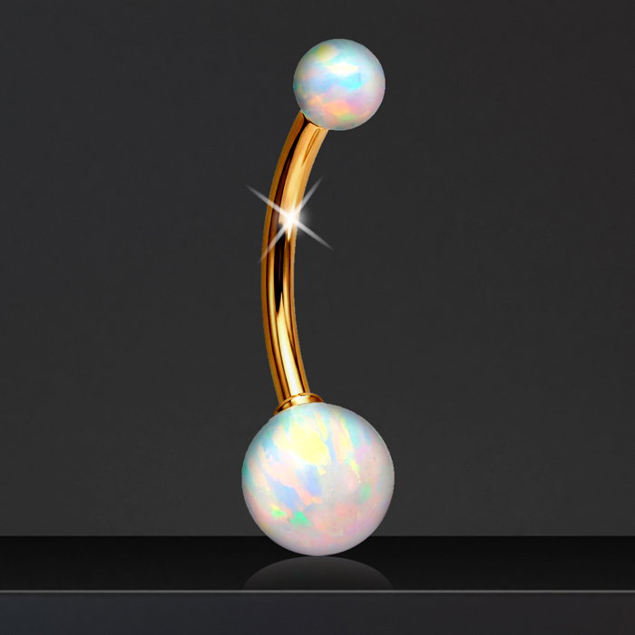 THE Opal Belly Ring