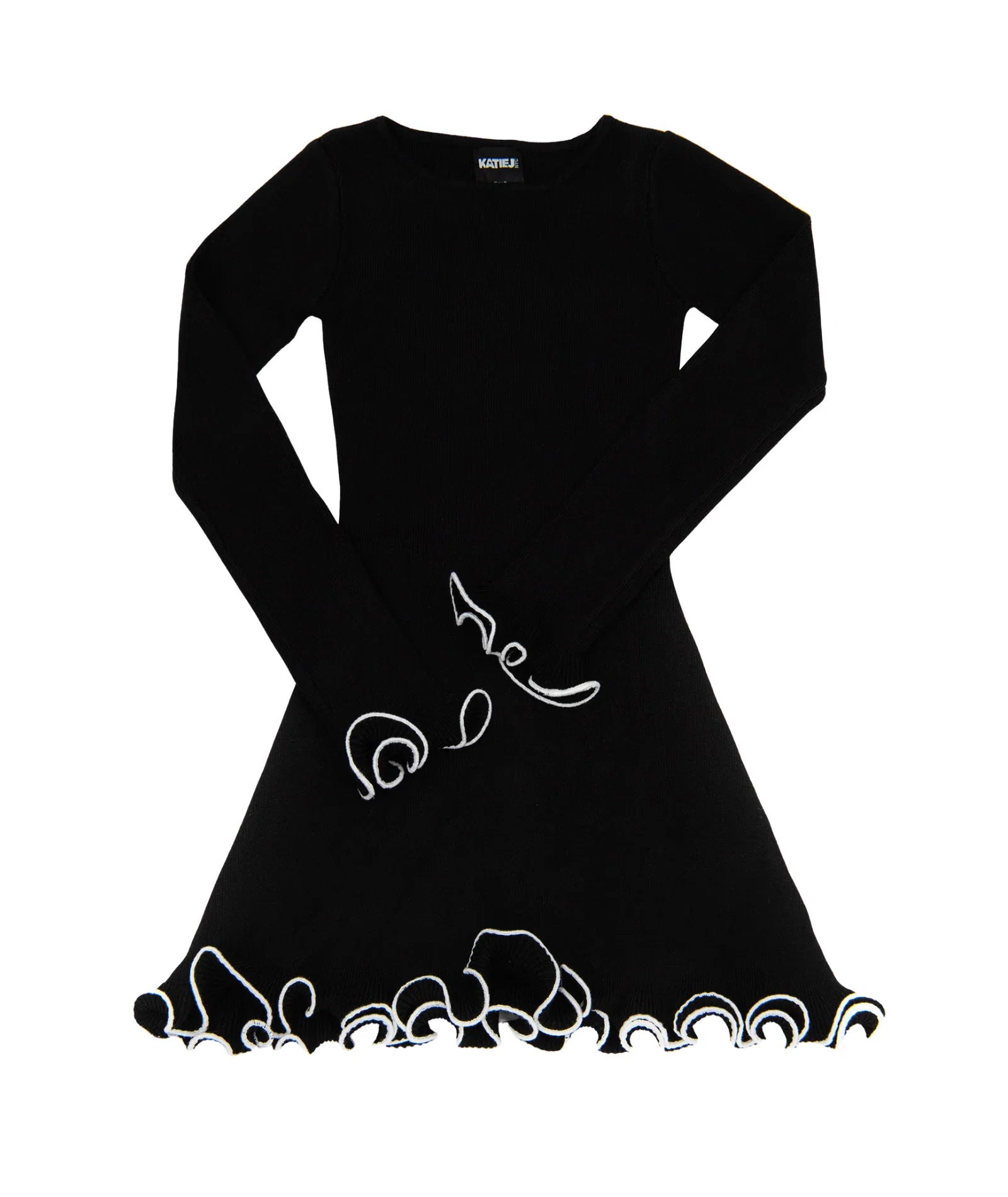 Image of Katie J NYC Girls Ellis Long Sleeve Dress