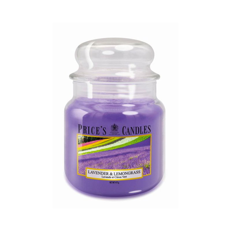 Image of Price's Candles Small Jar Lavender & Lemongrass