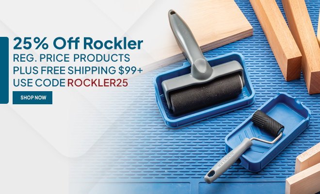 25% Off Rockler Regular Price Products
