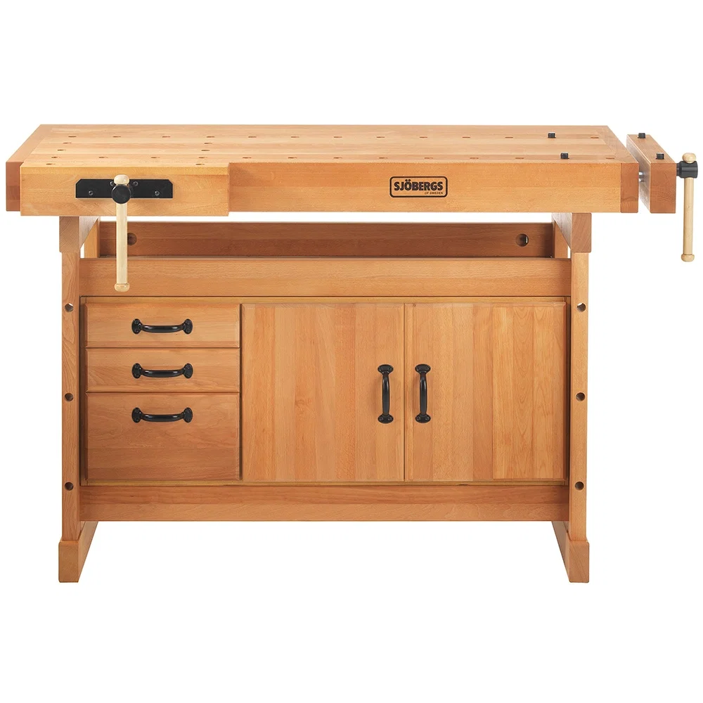 Sjobergs Scandi Plus Workbench 1425 with SM03 Cabinet