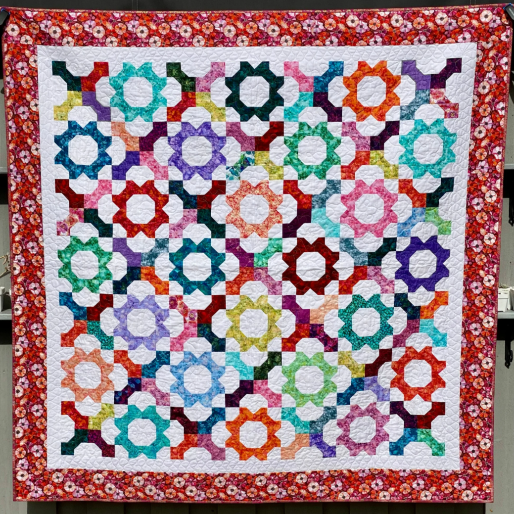 Springtime Rings Quilt Show & Tell by Anna D