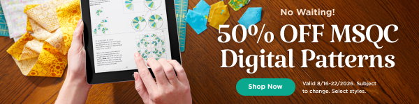 50% Off MSQC Digital Patterns. Shop now. Valid through 8/22/26. Subject to change. Select styles.