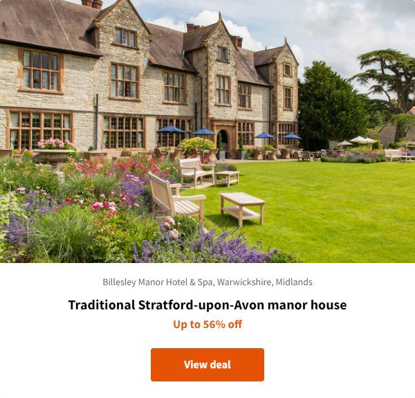 Traditional Stratford-upon-Avon manor house