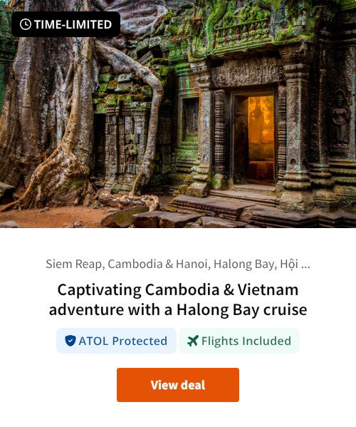 Captivating Cambodia &amp; Vietnam adventure with a Halong Bay cruise