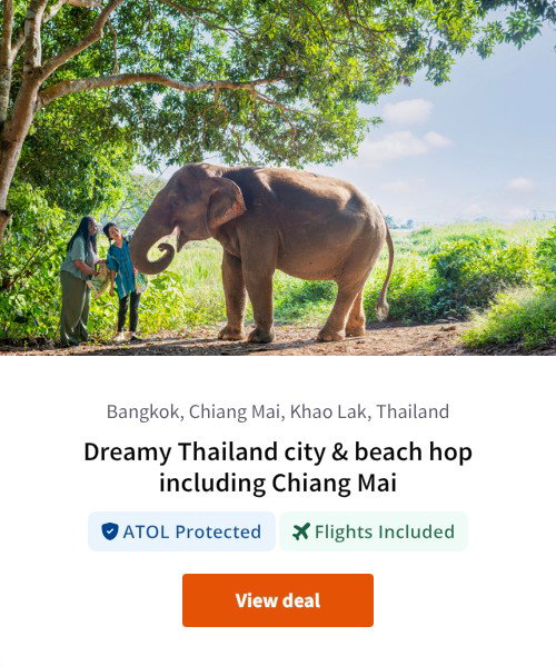 Dreamy Thailand city &amp; beach hop including Chiang Mai
