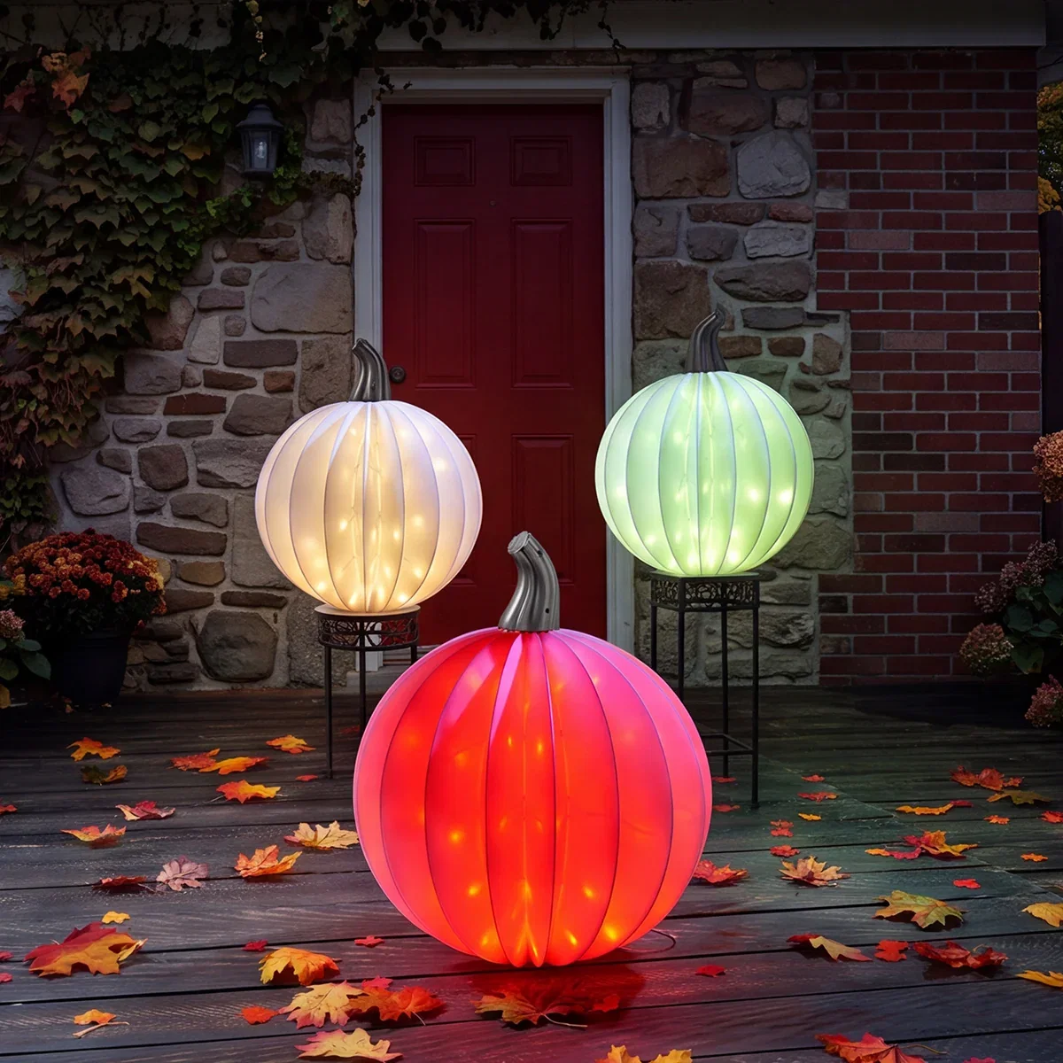 Image of 18'' Twinkling Indoor/Outdoor Lighted Orb