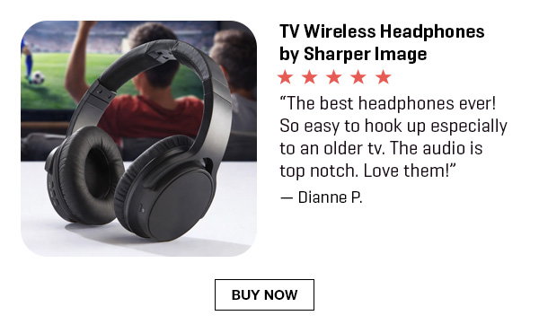 TV Wireless Headphones by Sharper Image