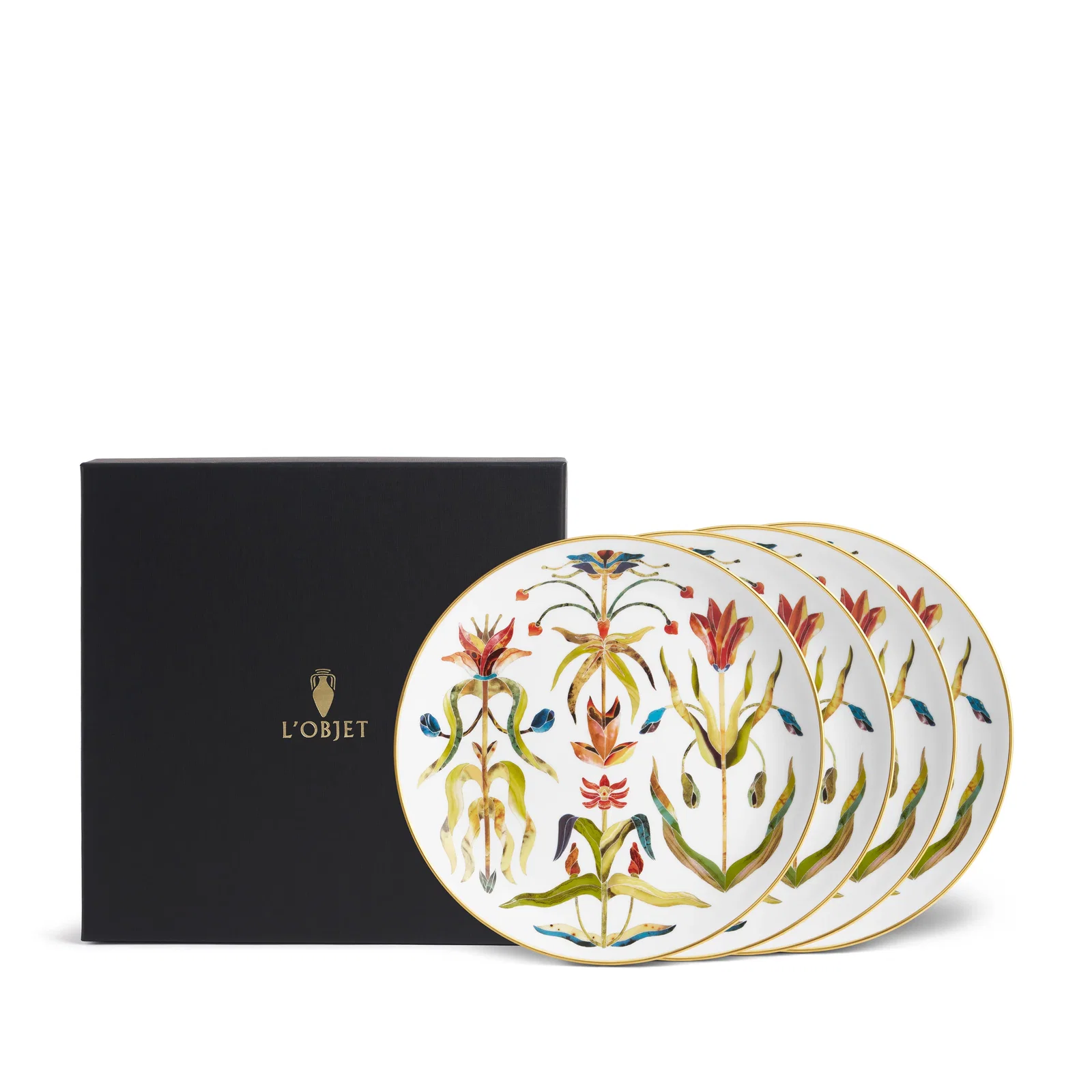 Image of Grand Tour Dessert Plates (Set of 4)